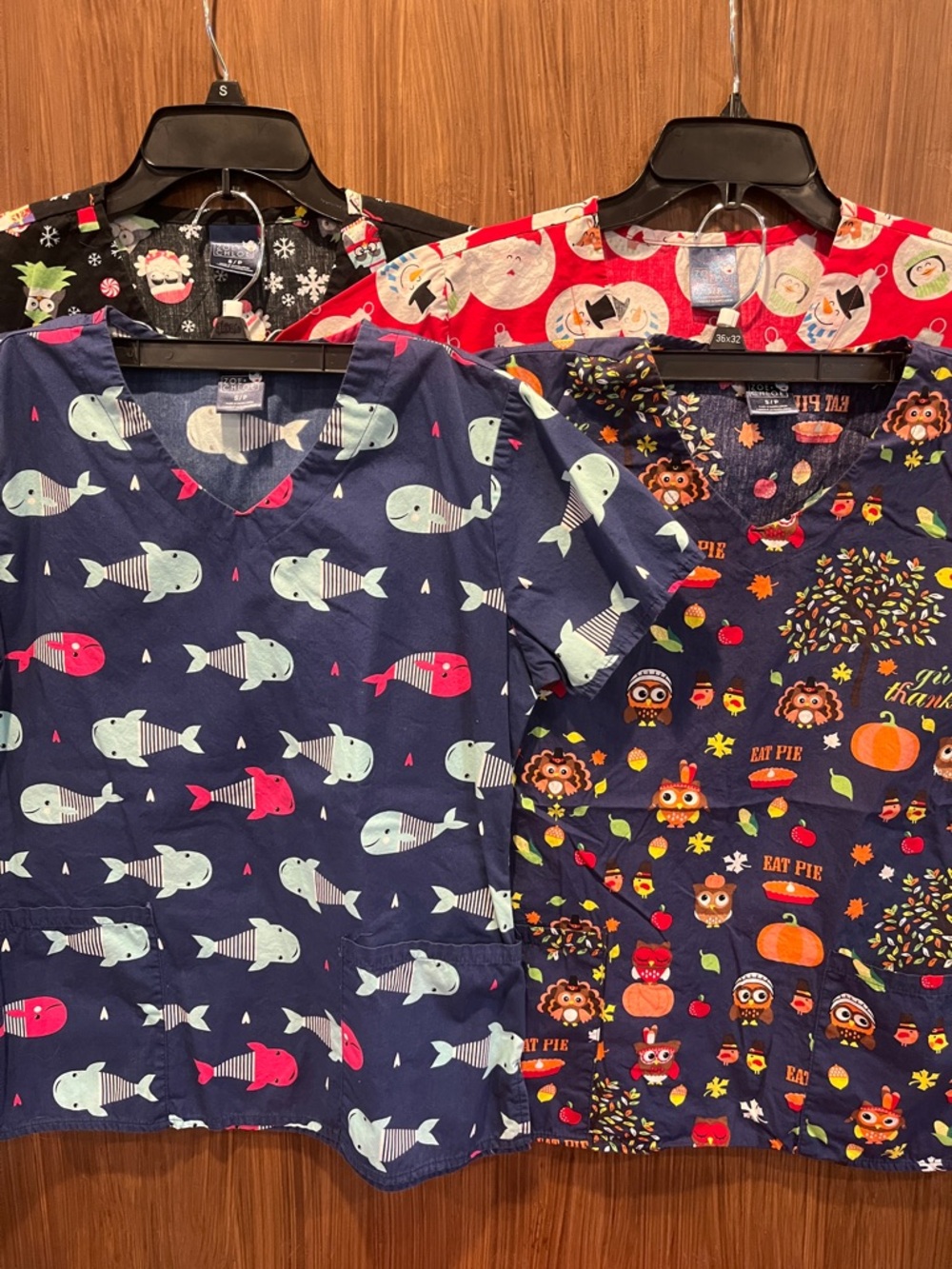 Zoe + Chloe Scrub Tops